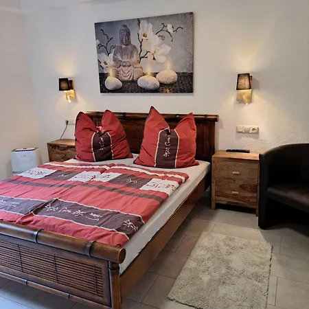 公寓 Ferienwohnung,,japan Art Am Koi Teich,,